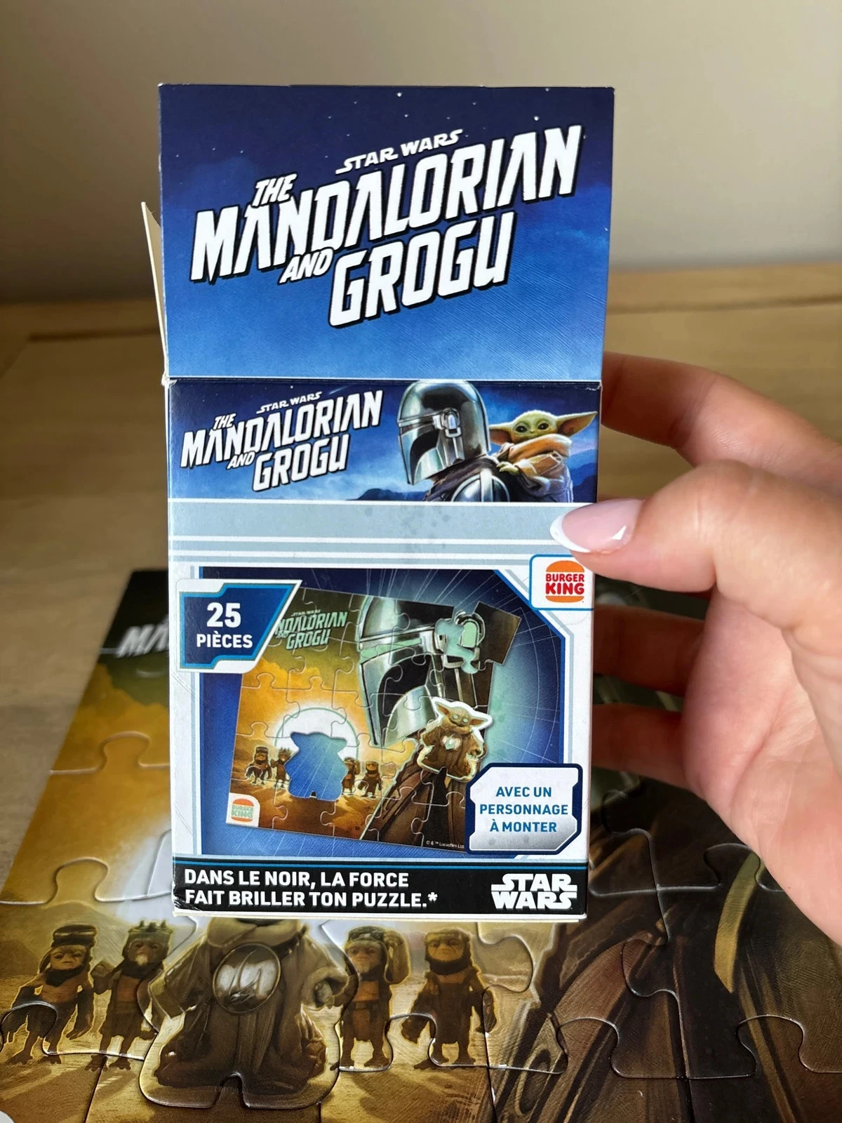 Puzzle 25 peças mandaloriano grogu – photo 2